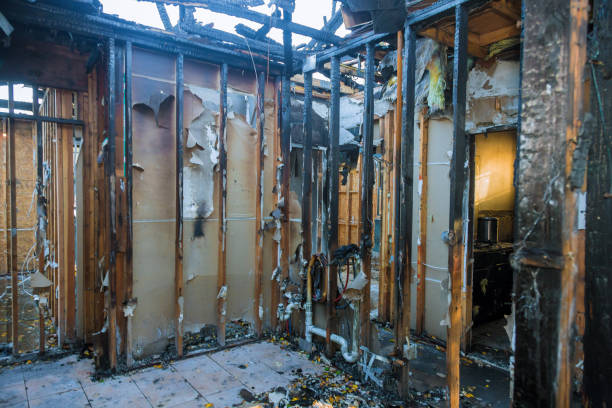 Professional Fire Damage Assessment technician working in Palmyra, PA